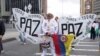 Marcha a favor de las reformas de Gustavo Petro