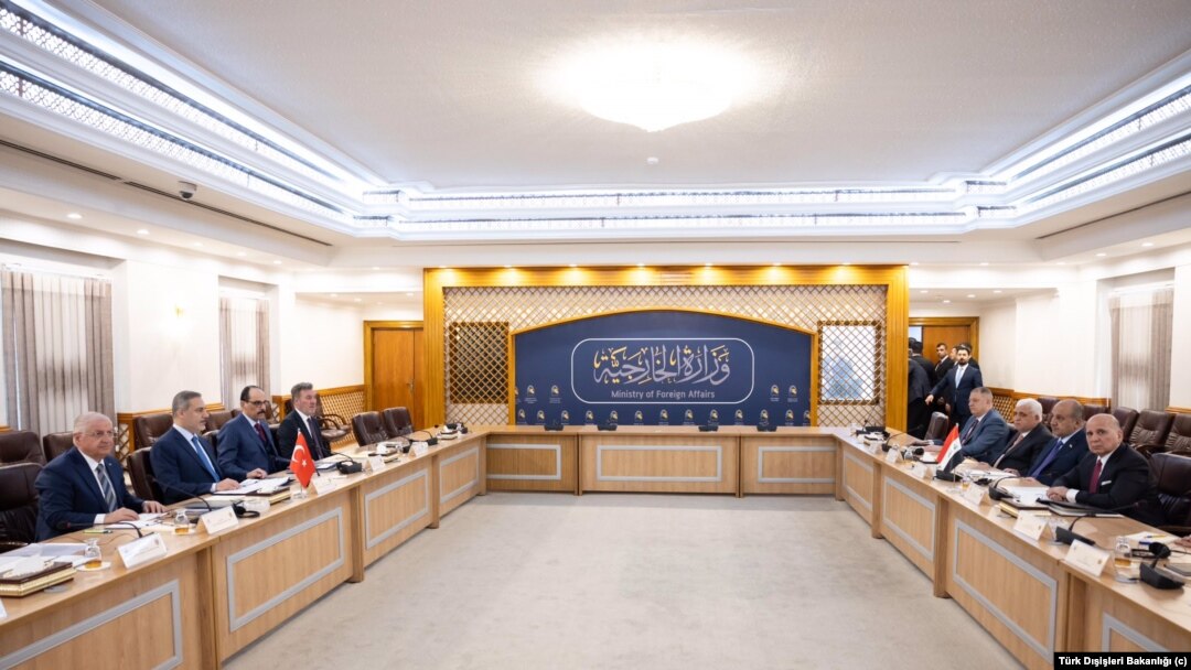 Üst düzey Türk ve Iraklı yetkililer, güvenlik konularını görüşmek üzere geçen hafta Bağdat'ta biraraya gelmişti. 