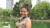កញ្ញា ហម សុវណ្ណពិដោរ គឺអ្នកបង្កើតមាតិកាអំពីការជំរុញស្រ្តី និងក្មេងស្រីឱ្យមានភាពជឿជាក់លើរូបរាងកាយរបស់ពួកគេ។ (រូបផ្តល់ឱ្យដោយ ហម សុវណ្ណពិដោរ)