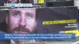 VOA60 World - Belgian Aid Worker, Iranian Diplomat Freed in Prisoner Swap