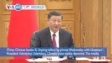 VOA60 World - China's Xi holds talks with Ukraine's Zelenskyy, first since Russia's invasion