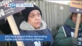 VOA60 World - British Nurses Stage First Ever National Walkout Amid Pay Dispute