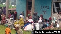 Abanyekongo baherutse guhungira mu Rwanda ku mupaka wa Kabuhanga 
