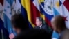 El secretario de Estado de los Estados Unidos, Antony Blinken, habla en el hotel Westin Playa Bonita Panamá durante la Conferencia Ministerial sobre Migración y Protección en la Ciudad de Panamá, Panamá, el 20 de abril de 2022.