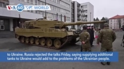 VOA60 World - Ukraine Urges Western Allies to Send Tanks