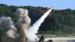 韓美展開軍演之際北韓領導人金正恩監督巡航導彈發射