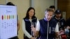 FILE - Director-General of the International Atomic Energy Agency Rafael Grossi speaks to reporters after his return from Ukraine, where he and his team visited the Zaporizhzhia nuclear plant, at Vienna airport, in Schwechat, Austria, Sept. 2, 2022.