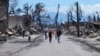 Cables eléctricos derribados habrían causado los mortíferos incendios en Hawái