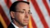 Deputy Attorney General Rod Rosenstein listens during the Justice Department's National Summit on Crime Reduction and Public Safety, in Bethesda, Md, June 20, 2017.