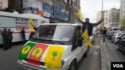 Piştgirên BDP'ê li Diyarbekirê.