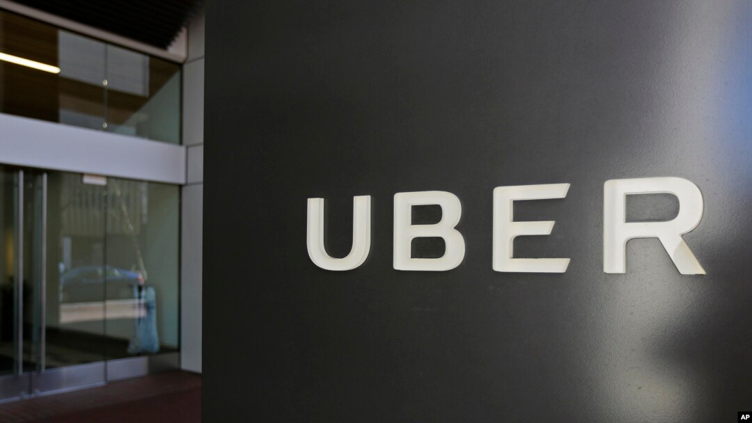 FILE - This March 1, 2017, photo shows an exterior view of the headquarters of Uber in San Francisco. 