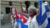 Yaumara Oviedo, originaria de La Habana y residente en Madrid desde hace 20 años, dice que vive la conmemoración del 11J &quot;esperanzada&quot; y &quot;con ganas de que suceda algo en Cuba&quot;.
