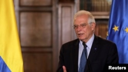 El jefe de la diplomacia europea, Josep Borrell, aseguró que la vía democrática es la única salida a la grave crisis en Venezuela.