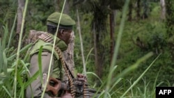 Umusirikare wa Leta ya Kongo ahiga abarwanya leta mu mashyamba