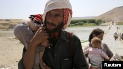 Êzîdîyên ku destê DAÎŞ direvin ji Rojava tên Herêma Kurdistanê