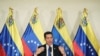 El presidente interino de Venezuela Juan Guaidó habla durante una conferencia de prensa en Caracas. Diciembre 5, 2020.