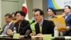 7일 금강산 관광 중단 7년을 맞아 금강산기업인협의회가 서울 프레스센터에서 금강산 관광재개 촉구 기자회견을 열었다. 협의회 이종흥 회장(오른쪽)이 발언하고 있다. 
