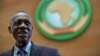 Issa Hayatou, ancien président de la CAF, en Éthiopie, le 16 mars 2017.