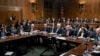 Amid President Donald Trump's repeated criticism of special counsel Robert Mueller's Russia investigation, the Senate Judiciary Committee works on a bipartisan bill to protect the special counsel should Trump try to fire him, on Capitol Hill in Washington, April 26, 2018.