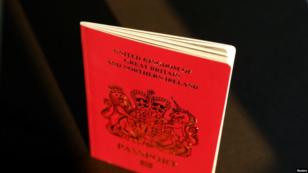 英國國民海外護照（路透社照片）