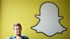 Snapchat CEO Evan Spiegel in Los Angeles