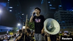 香港学民思潮的召集人黄之锋