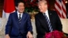 安倍在川金会前访白宫推动日本利益 