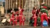 Thousands Dressed as Santa Race in Madrid Raising Money for Cancer Care