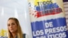 Lilian Tintori, esposa del encarcelado líder opositor Leopoldo López, ha abogado por la libertad de todos los presos por motivos políticos en Venezuela.