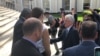 El enviado de la ONU inició su visita de tres días este lunes con un encuentro con el canciller del gobierno en disputa, Jorge Arreaza. FOTO: Álvaro Algarra - VOA.