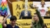 台湾学生结束在立法院的静坐抗议