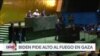 Biden insta ante la ONU a alcanzar un alto el fuego en Gaza 