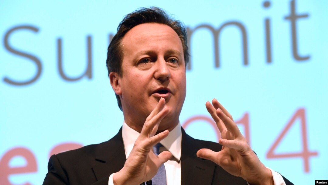 英國首相卡梅倫(2014年11月21日資料照片)