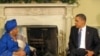 US President Obama and his Liberia counterpart Ellen Johnson Sirleaf meet in the Oval Office, Washington, D.C., 27 May 2010
