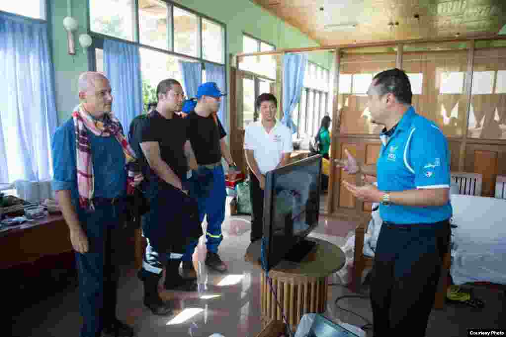 ခါကာဘိုရာဇီက ပျောက်ဆုံးရဟတ်နဲ့ ပျောက်ဆုံး တောင်တက်သမား ၂ ဦးကို ရှာဖွေကယ်ဆယ်ရေးအဖွဲ့ (ဓာတ်ပုံ ထူးဖောင်ဒေးရှင်း)