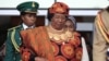FILE - Malawi's President Joyce Banda attends a seminar on security in Abuja, Nigeria, Feb. 27, 2014. 