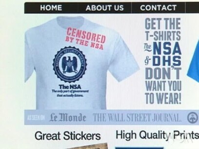 NSA Squabbles With T-shirt Maker Over Free Speech