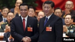 中国新任国务院总理李克强和新任国家主席习近平