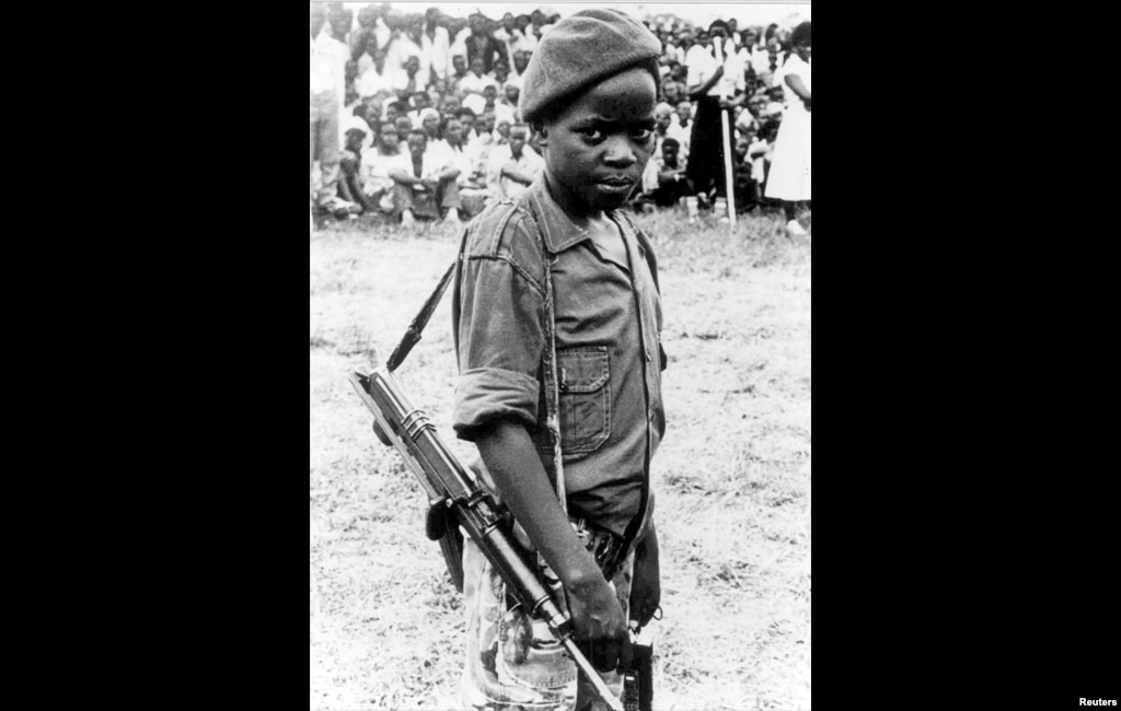 A Save the Children report counted 33 armed conflicts, many of them civil wars, where children have been fighting. Save the Children is promoting a U.N. pact that would raise the minimum recruitment age to 17.