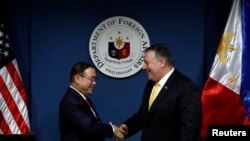 美国国务卿蓬佩奥2019年3月访问马尼拉（路透社）