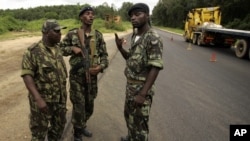 Soldados em Cabinda