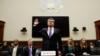 FBI Director Christopher Wray is sworn in during a House Judiciary hearing on Capitol Hill in Washington, Dec. 7, 2017. 