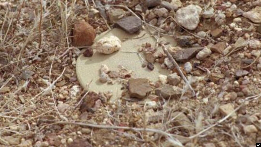 land mine
