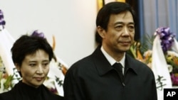 薄熙来夫妇（资料照片）