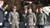30일 해군 2함대사령부 천안함 전시시설을 방문한 이순진 한국 합참의장이 천안함을 살펴보고 있다.