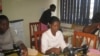  The project seeks to keep girls in school, because many without pads stay home during their menstrual cycles. (VOA/L. Masina)