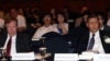 '유엔 인권메커니즘과 북한인권 증진방안'을 주제로 27일 서울에서 열린 샤이오 인권포럼에 로버트 킹 미국 북한인권특사(왼쪽)와 마르주끼 다루스만 유엔 북한인권특별보고관이 전성훈 통일연구원장의 개회사를 듣고 있다.
