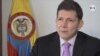 Ministro de Justicia de Colombia, Wilson Ruíz, en entrevista con la Voz de América.