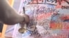 Kevin Esendi, 31, a Kenyan graffiti artist, is known by his street name - "Bankslave." 